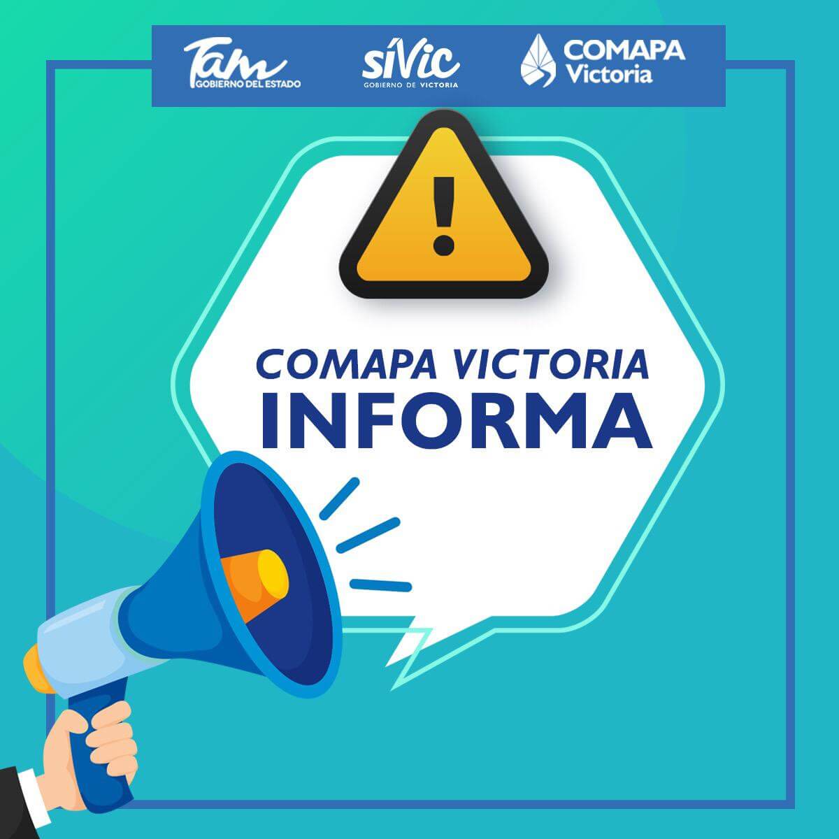 Realiza COMAPA mantenimiento necesario en la zona sur de Victoria