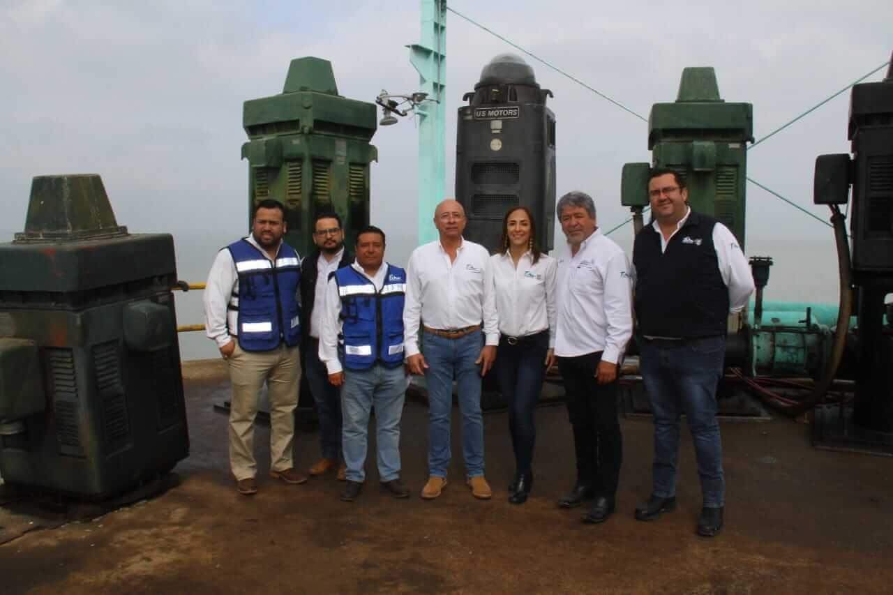 Visitan Estado y Municipio obras de agua potable para Victoria