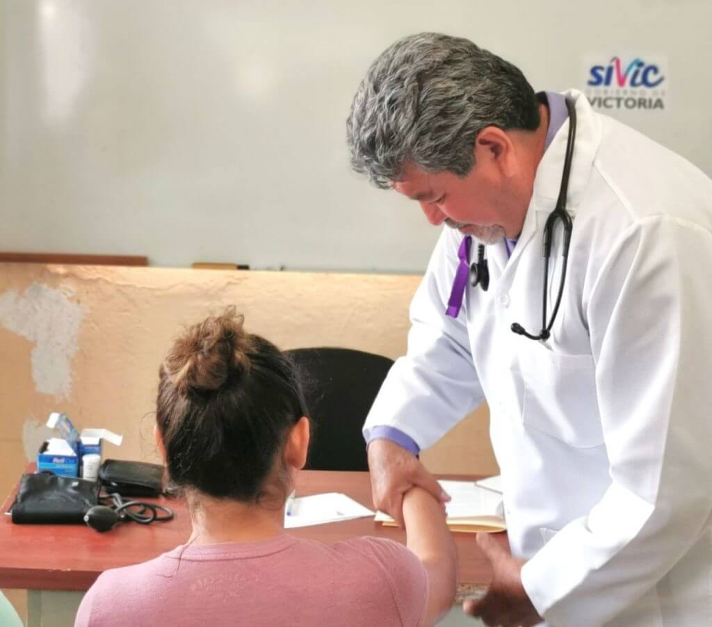 Lleva Gobierno de Victoria, Jornada Médica al Ejido El Olmo