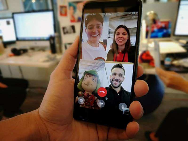 WhatsApp ya permite hacer videollamadas de hasta ocho personas