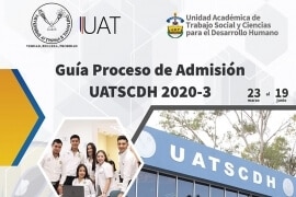 Publican guía para aspirantes a ingresar a Trabajo Social de la UAT