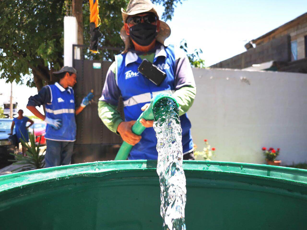 Responde Gobierno de Victoria, a peticiones de agua vía telefónica