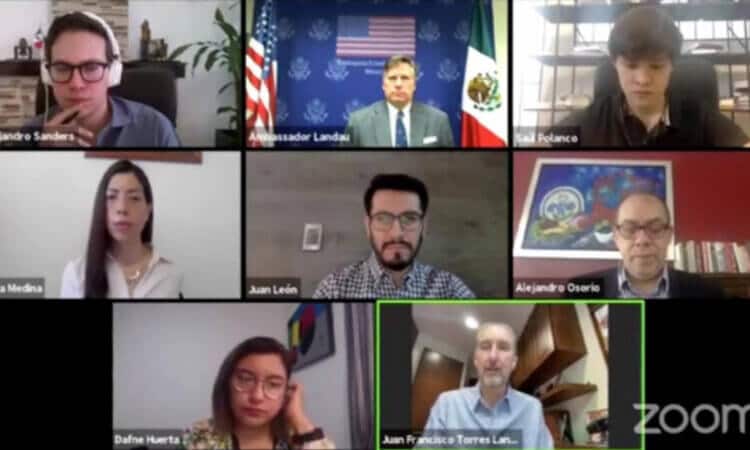 Reconoce embajador de EUA a Gobernadores que impulsan el fortalecimiento de sus estados