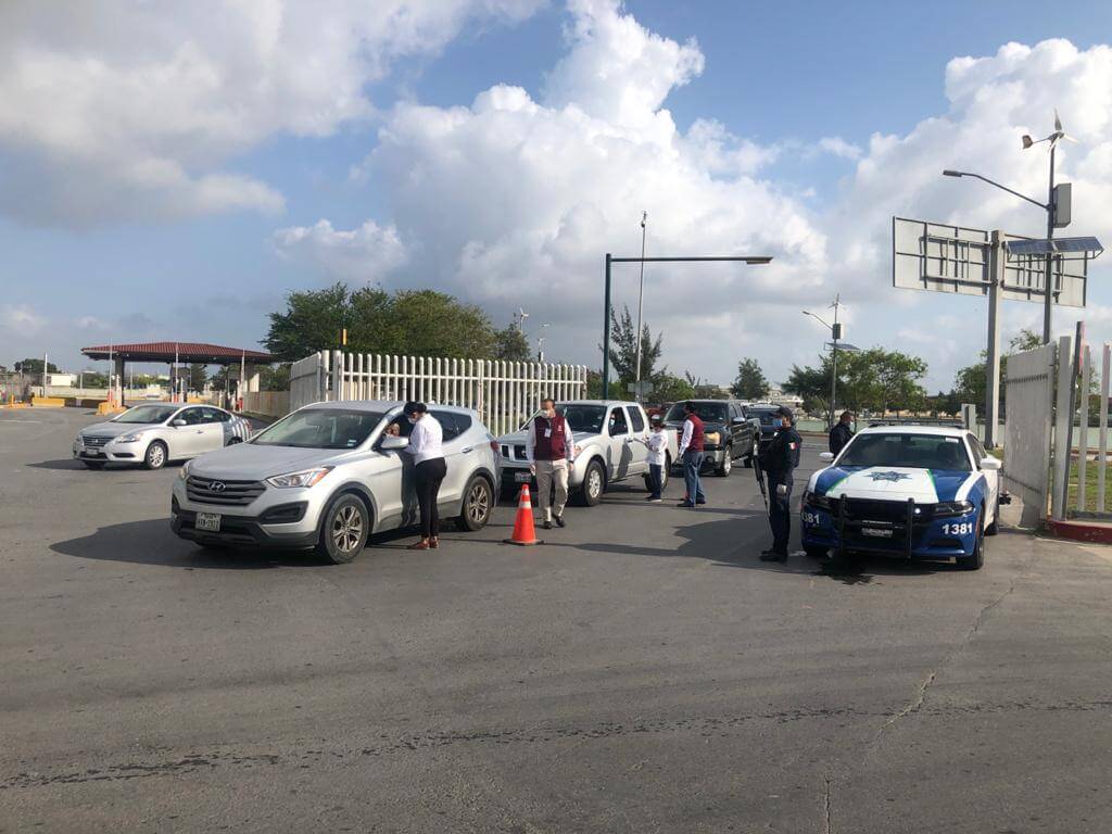 Reforzará Tamaulipas operativos sanitarios en puentes fronterizos
