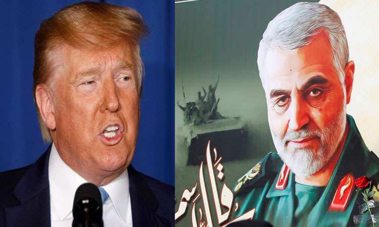 Irán emite orden de arresto contra Trump por asesinato de Soleimani