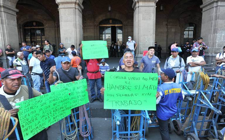 Por cuarentena, 12.5 millones se quedan sin empleo