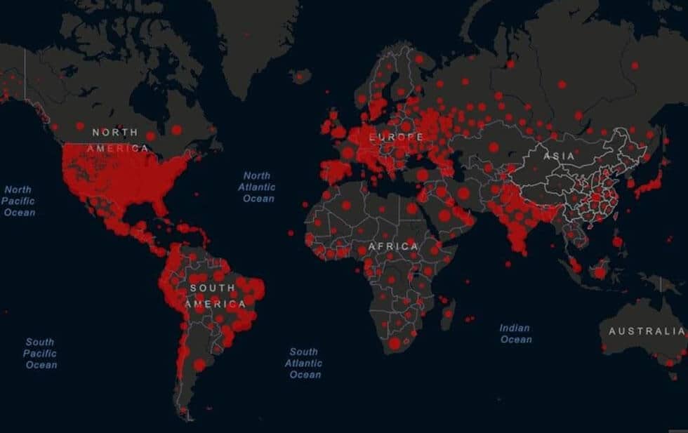 Alcanza coronavirus los 16 millones de contagios en el mundo