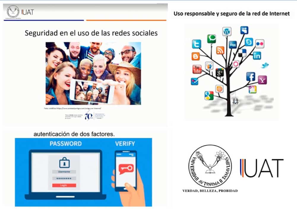Imparte UAT a jóvenes uso responsable de las redes sociales