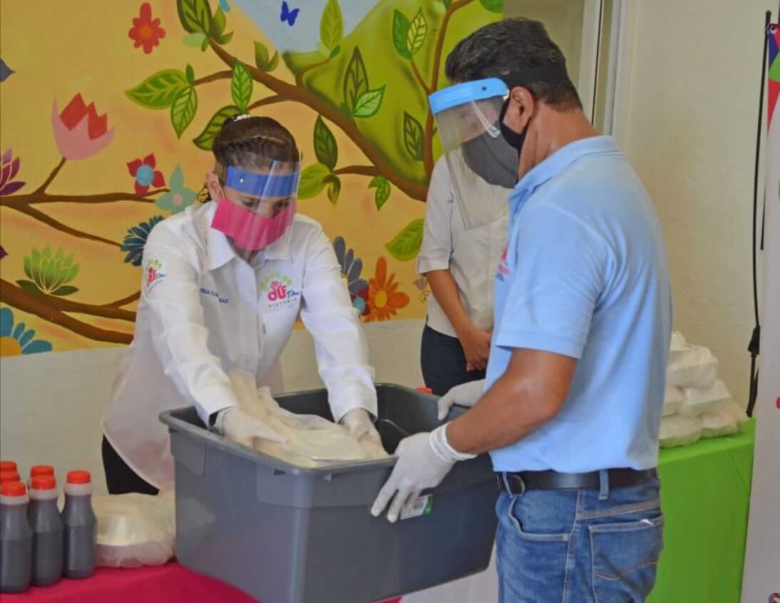 Apoya DIF Victoria al personal de Salud en hospitales