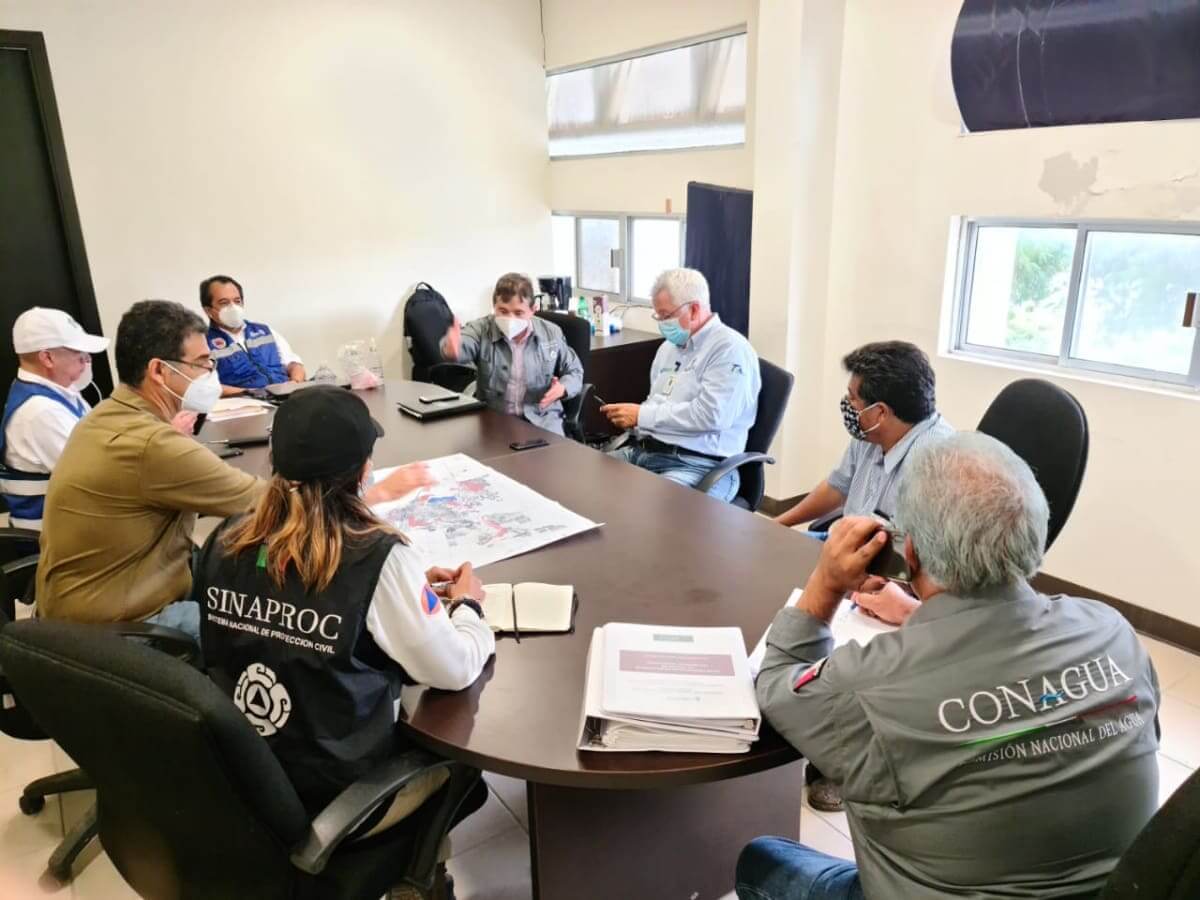Gobierno de Tamaulipas se coordina con CILA y CONAGUA para mitigar el flujo de agua del río Bravo