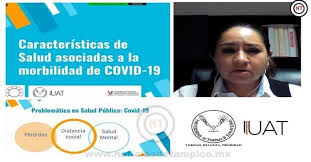 Expone UAT temas de salud pública y morbilidad por COVID-19