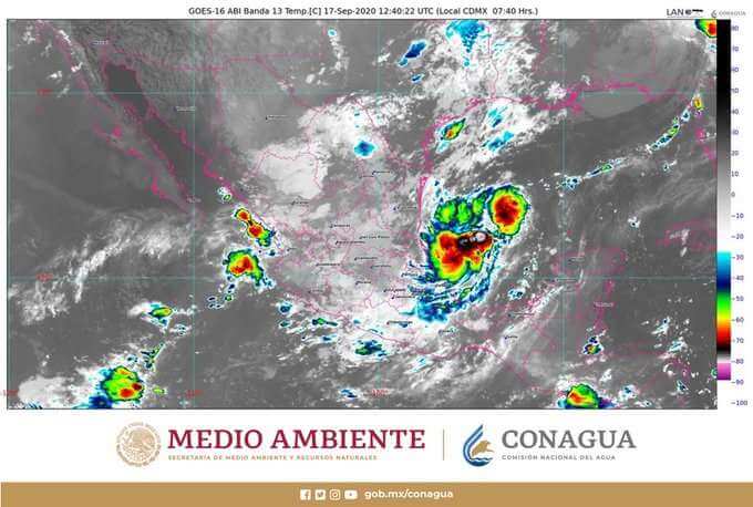 Continuarán lluvias en gran parte del país, pronostica SMN