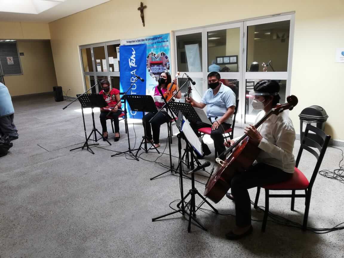 Cultura Tamaulipas lleva música a los Hospitales