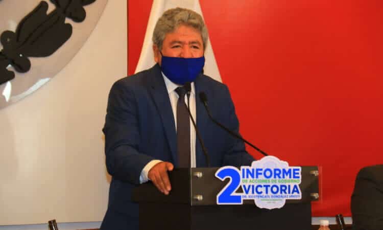 Rinde Xico González, Segundo Informe de Acciones de Gobierno