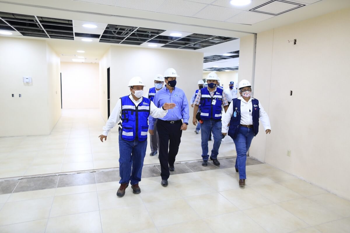 Supervisa Gobernador construcción de nuevo Hospital General de Matamoros