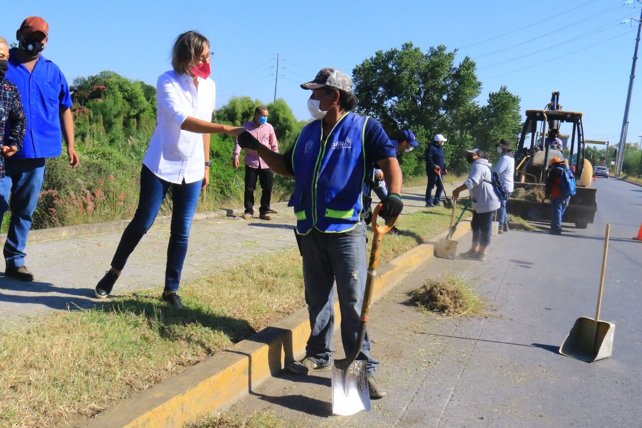 Continúan los trabajos de bacheo en Victoria