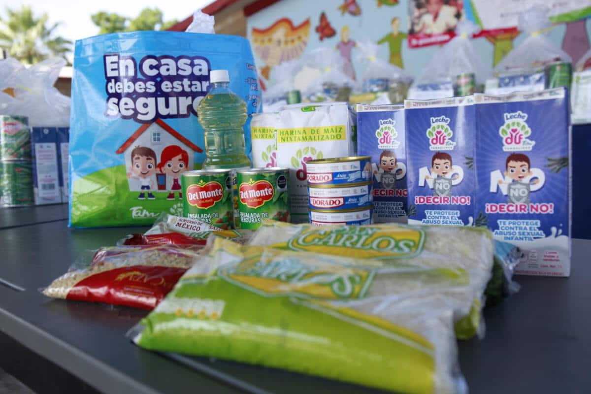 Programa DIF Tamaulipas entrega cerca de 200 mil apoyos alimentarios a familias del Estado
