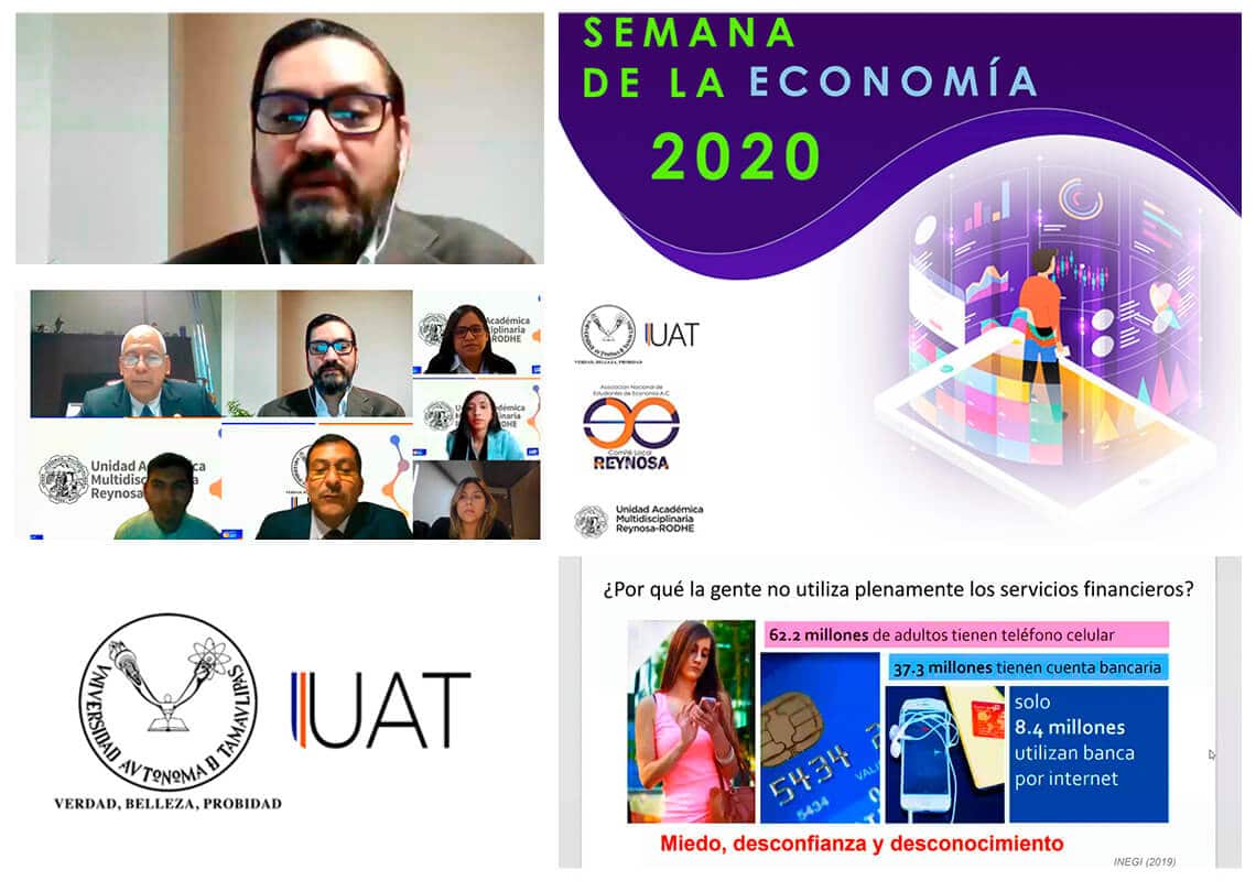Realiza la UAM-Reynosa Rodhe Semana de la Economía 2020