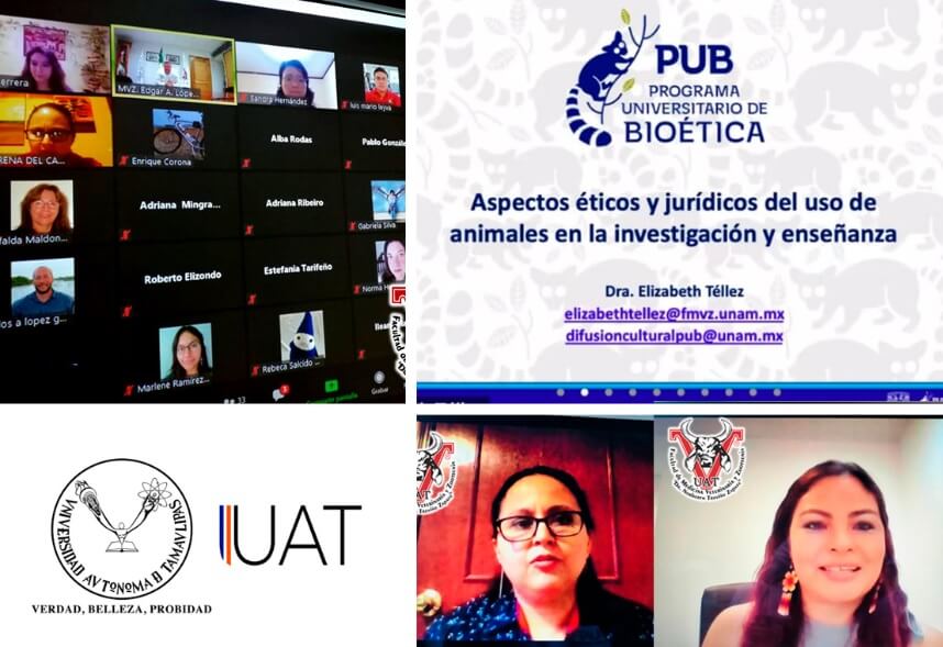 Imparten curso de bioética a estudiantes de Veterinaria de la UAT
