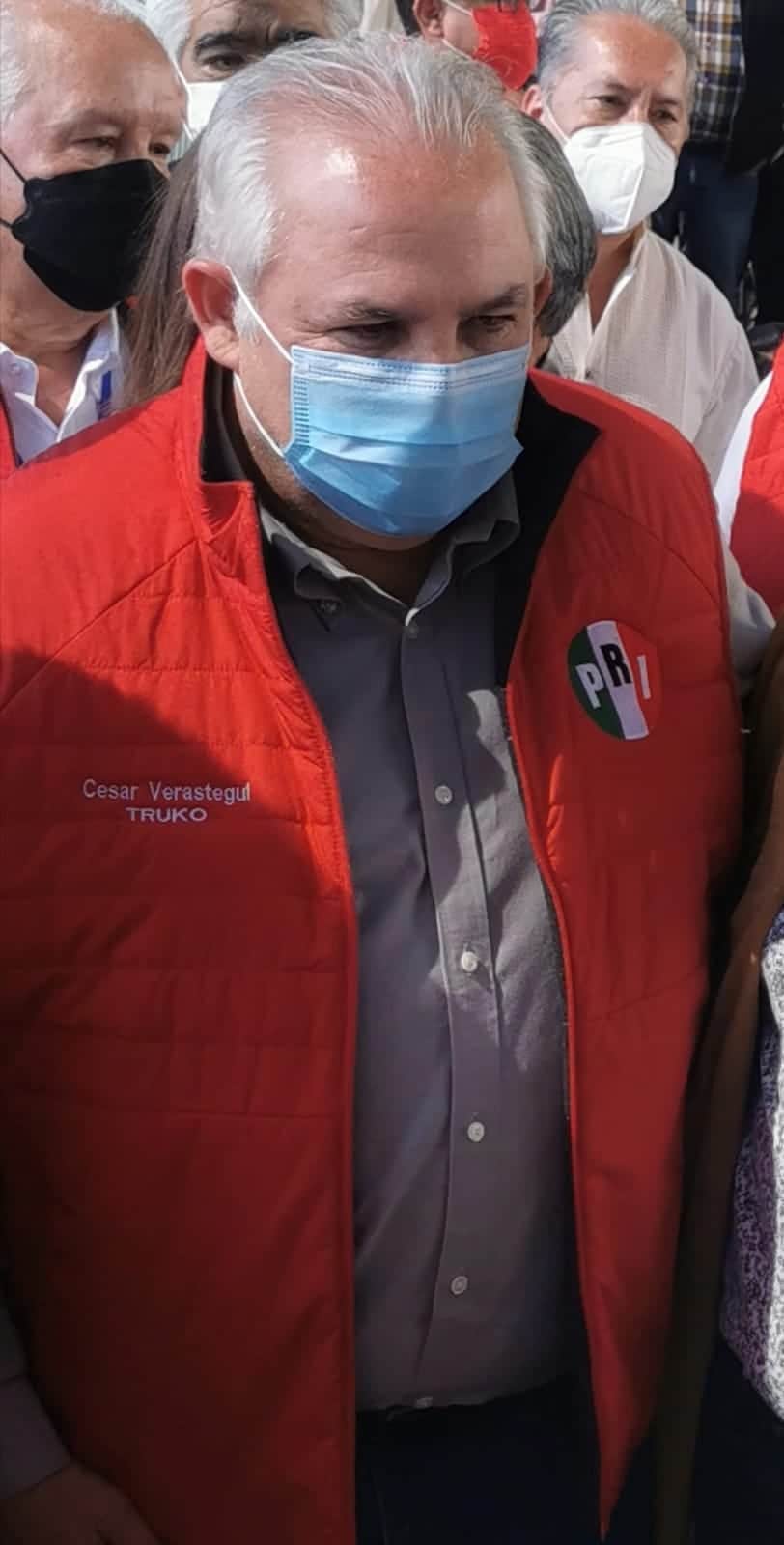 Se presentó César Verástegui Ostos en el corazón del PRI Estatal