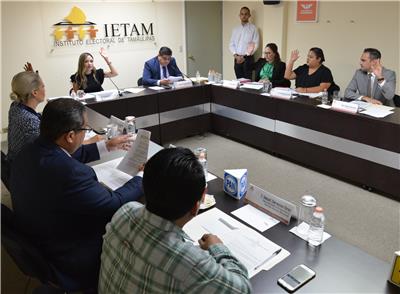 Aprueba Consejo General del IETAM plataformas electorales; financiamiento público para actividades ordinarias permanentes, específicas y franquicias postales; así como convenios de coalición y candidatura común