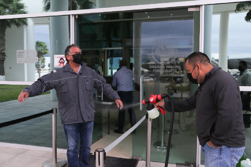 Fortalece Congreso medidas sanitarias,  se establece aforo limitado del 50 por ciento
