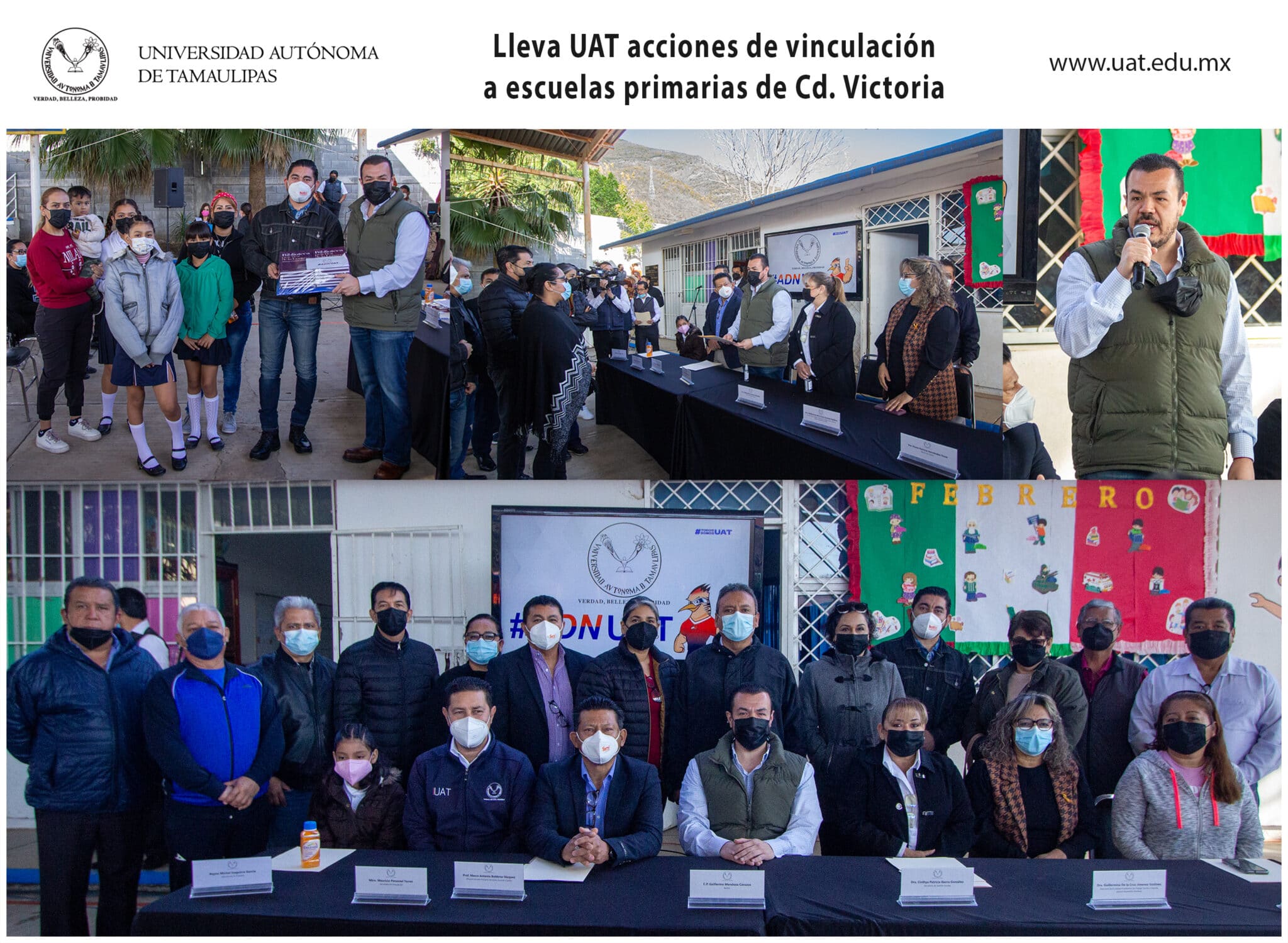 Lleva UAT acciones de vinculación a escuelas primarias de Ciudad Victoria