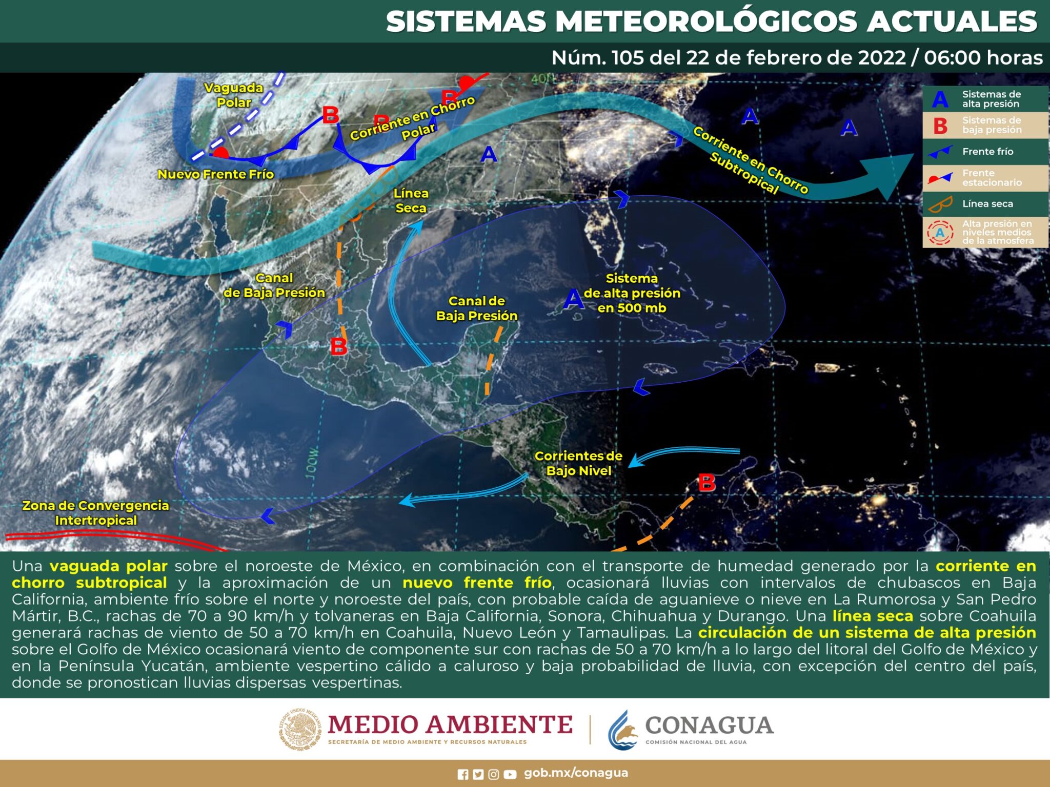 ¡Hay heladas! Al menos siete estados registrarán estas condiciones en el país