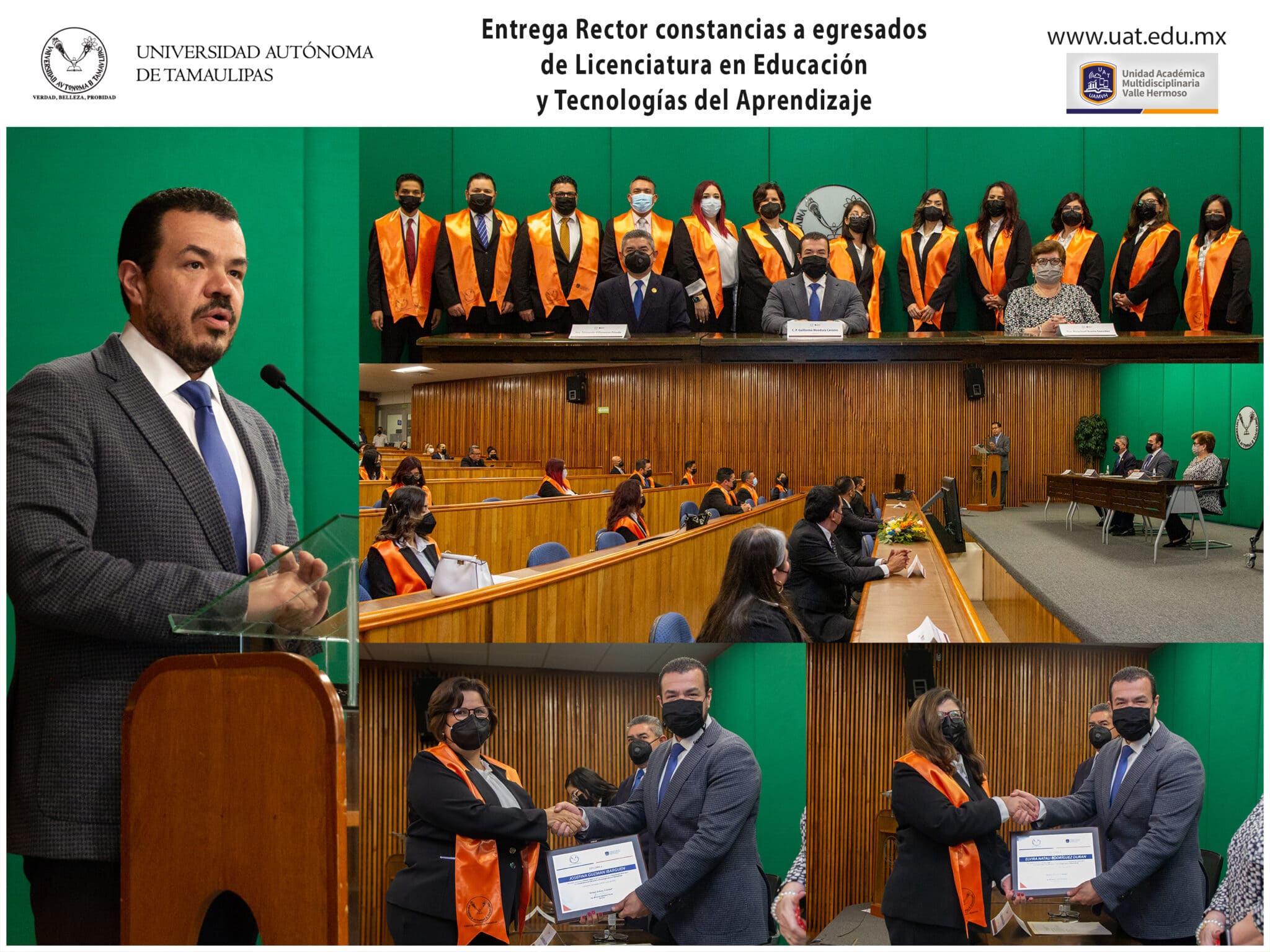 Gradúa UAT a la generación 2018-2021 de Educación y Tecnologías para el Aprendizaje