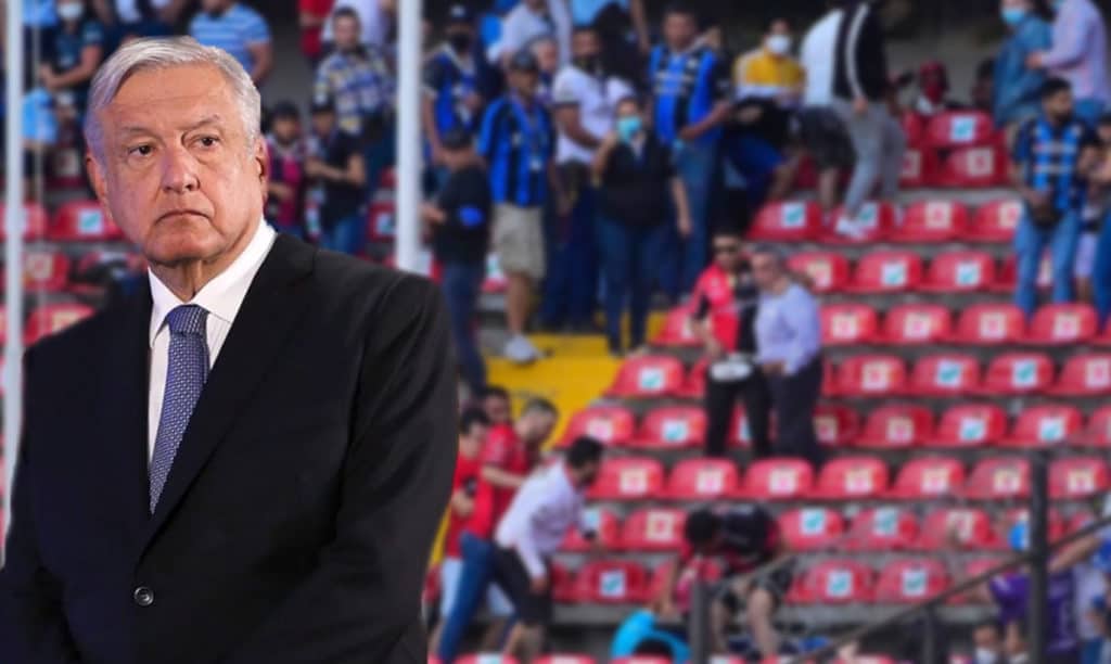 No responsabilizaremos al gobernador Kuri por violencia en estadio Corregidora: AMLO