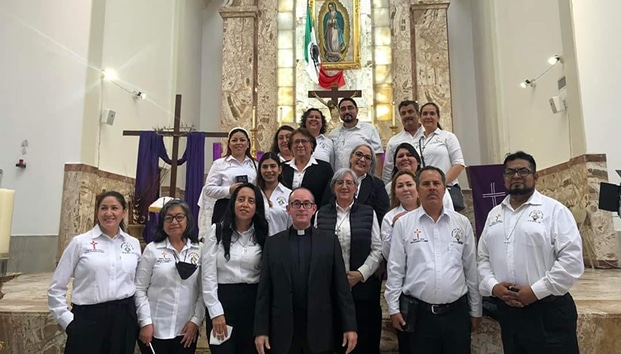 Cumplió sacerdote Alán Camargo Muñiz 3 años como párroco de la Iglesia San Juan, en Río Bravo