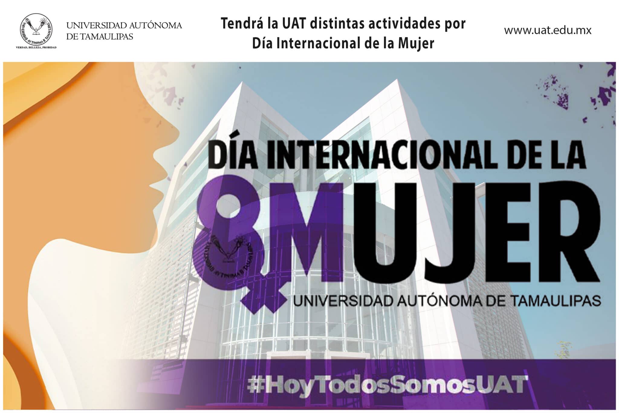 Tendrá la UAT distintas actividades por el Día Internacional de la Mujer