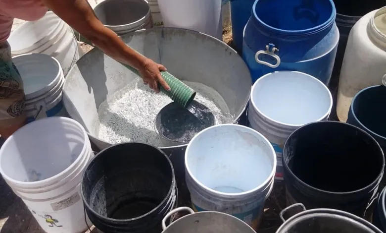 Se complica aún más dotar de agua a  Asentamientos irregulares