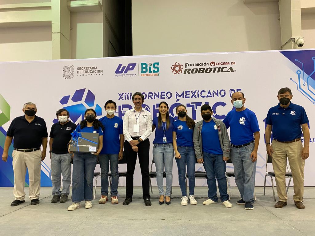 Destaca con primer lugar Secundaria General 7 profr. Eleazar Cervantes Gómez en torneo Nacional de Robótica 2022