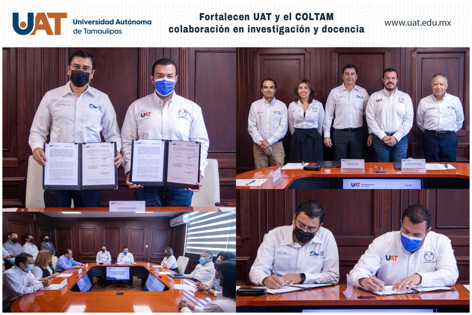 Fortalecen UAT y COLTAM su colaboración en materia de investigación y docencia