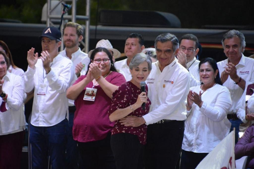 Cimbra a morenistas el Ya basta!, y el grito de libertad de la Doctora María