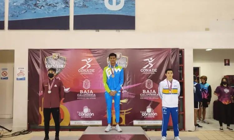 Tamaulipas suma cinco medallas en los Nacionales CONADE 2022