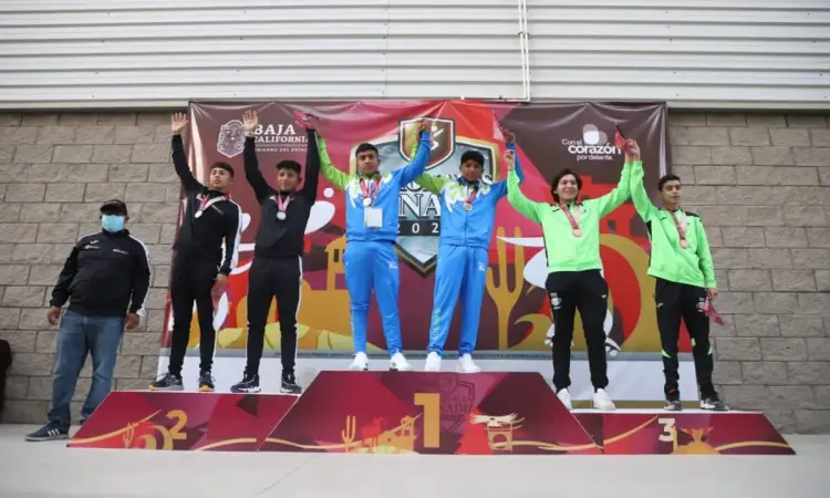 Inician atletas de frontón con la cosecha de medallas en Nacionales CONADE 2022