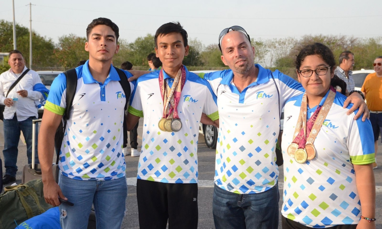 Destaca Club Huastecos en Nacionales CONADE 2022