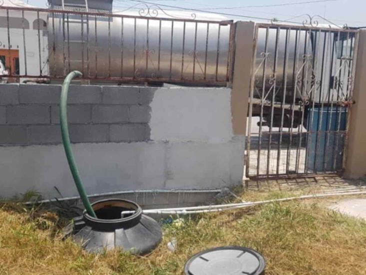 Abastecen de 270 mil litros de agua a familias de Nuevo Progreso