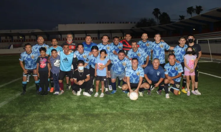 TDN 2-2 Titanes, en Futbol Copa UAT Veteranos