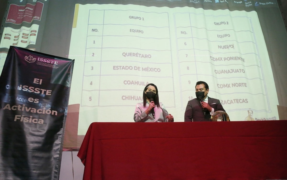 Realiza Issste sorteo de la Jornada Nacional del Deporte Varonil 2022