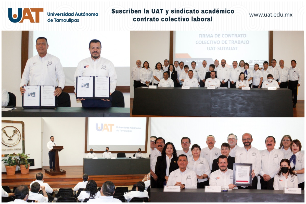 UAT y su sindicato de académicos suscriben contrato colectivo laboral