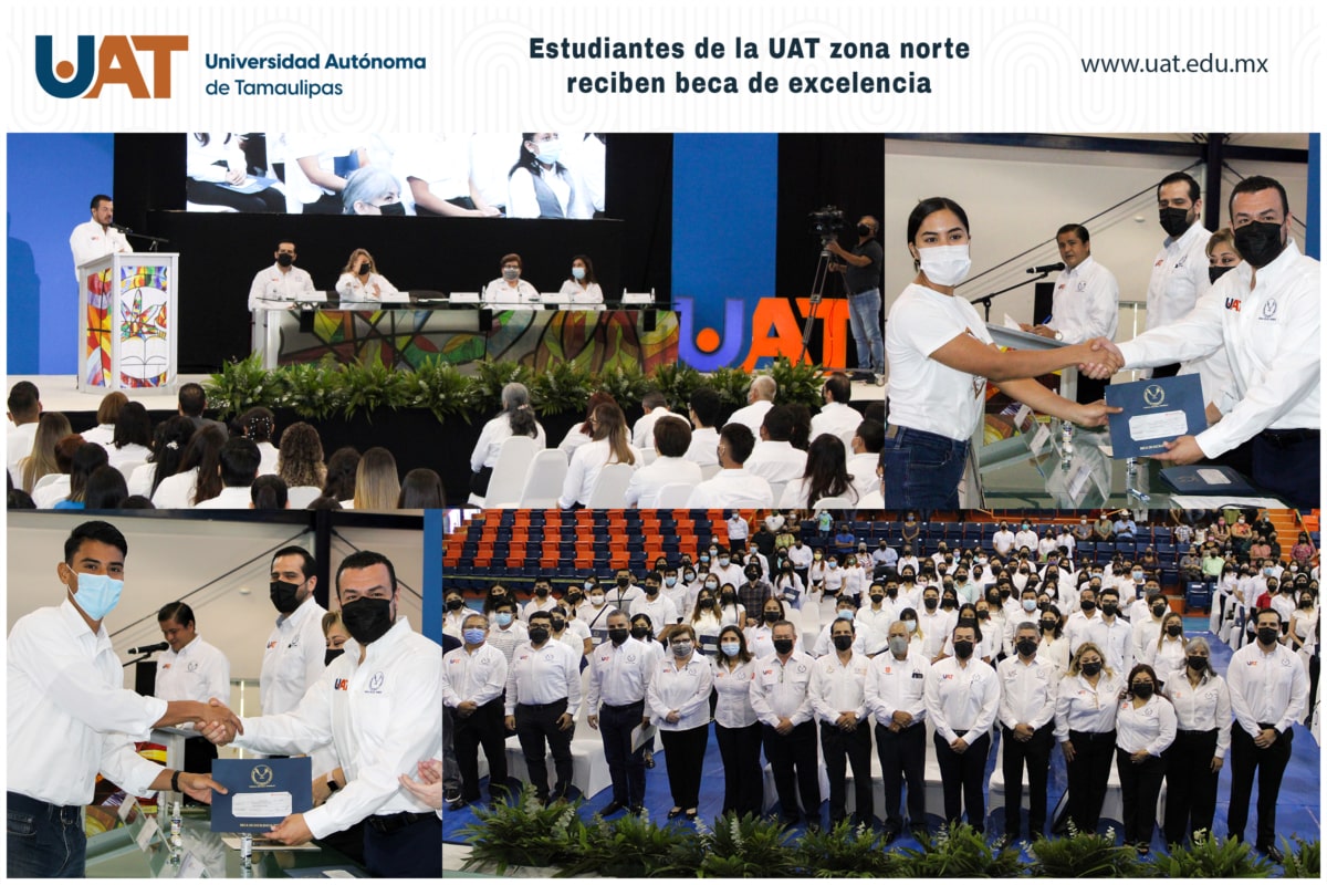 Estudiantes de la UAT Zona Norte reciben beca de excelencia