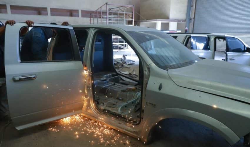 La FGJT y la SSPT han asegurado y destruido 257 vehículos blindados; la mayoría son de los denominados «Monstruos»