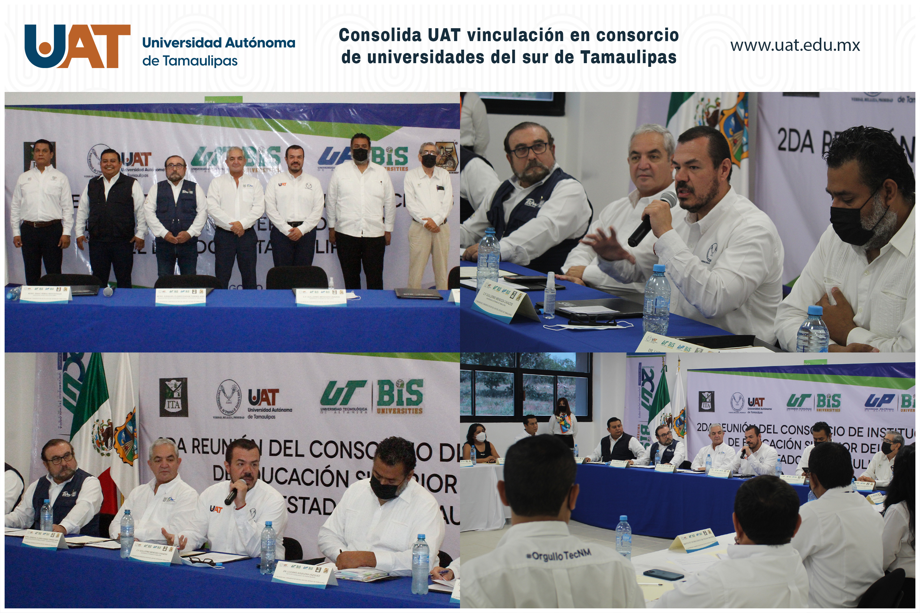 Consolida UAT vinculación en el consorcio de universidades del sur de Tamaulipas
