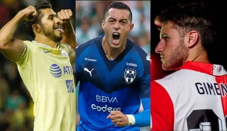 Santi Giménez, Henry Martín y Funes Mori en carrera para el mundial