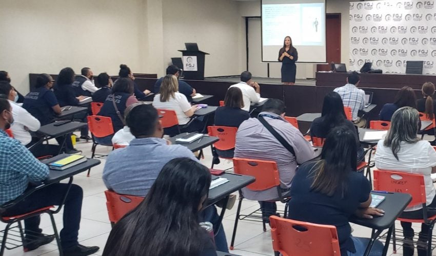 Capacitan a personal de la FGJT parala elaboración de dictámenes psicológicos