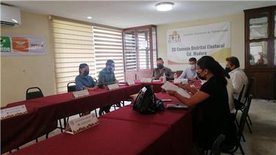 Consejos distritales del IETAM continuarán sesionando hasta en tanto no se resuelvan todas las impugnaciones de reciente proceso electoral