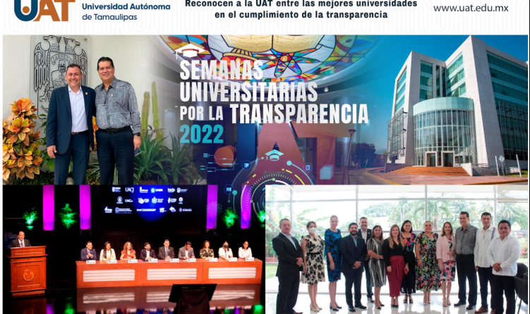 Reconocen a la UAT entre las mejores universidades en el cumplimiento de la transparencia